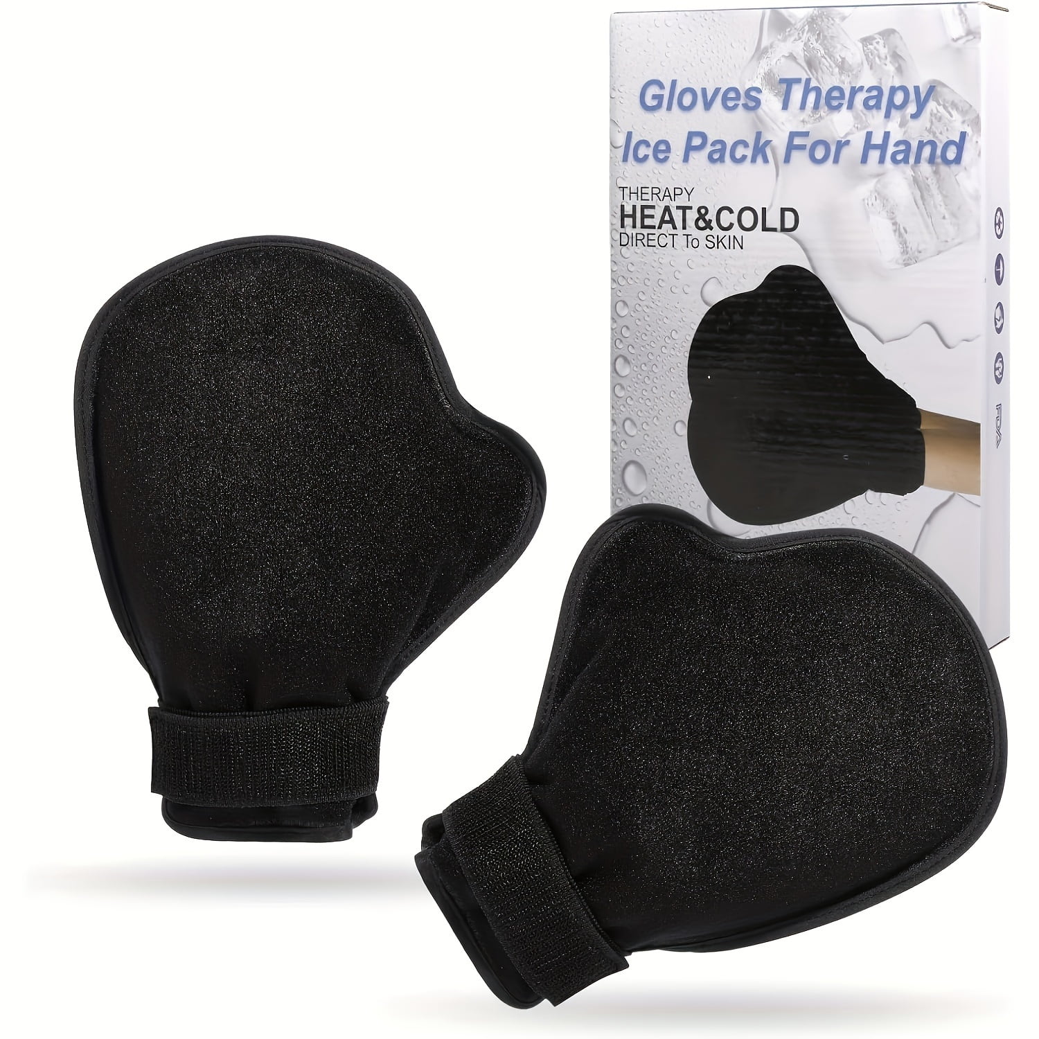 Hand Ice Pack Gloves for Arthritis, Ice Pack for Hand and Wrist, 2 Pack