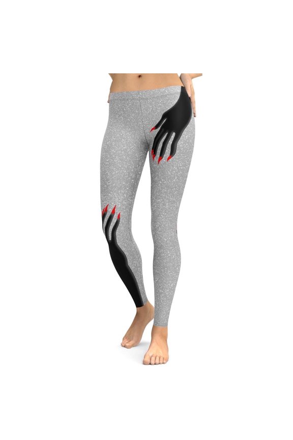 Hand Illusion Leggings Size: XL for Women | FIERCEPULSE