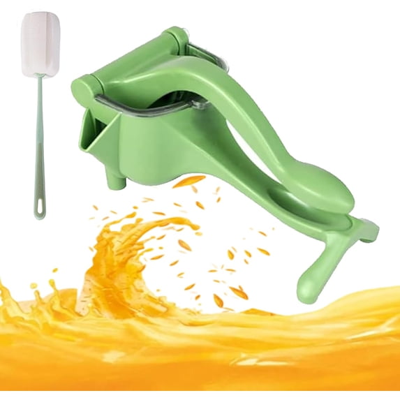 Hand Juicer Squeezer- Aluminum Manual Press Juicer, Efficient Hand Juicer Press, Fresh Fruit Juice Extractor for Lemon, Orange, Lime, Grapefruit & Pomegranate, Easy Squeeze & Quick Clean (Style B)