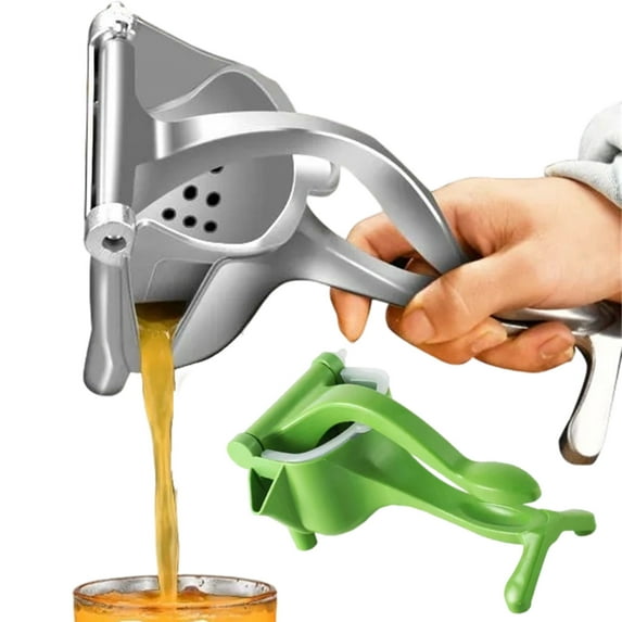 Hand Juicer Squeezer, Hydrogen Alloy Juicer with Ergonomic Grip, Easy to Clean for Home Kitchen