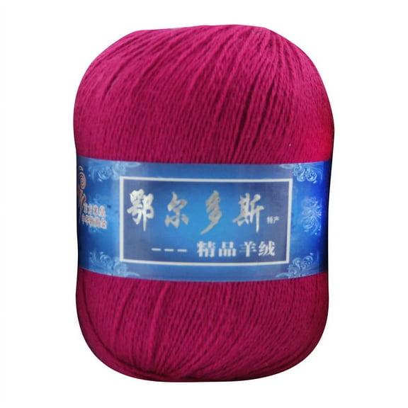 Hand-Knitted Mongolian Wool Weaving Thread for DIY Craft Projects and Yarn