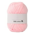 thumbnail image 1 of Hand Knitting Yarn 25g | Milk Soft Cotton Wool Crochet Skein • Colorful Acrylic Thread | Durable, Bright, Semi-Warm | DIY Crafts, Sweaters, Hats, Scarves, Dolls | 4 Strand | 65 Meters, 1 of 1
