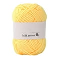 thumbnail image 1 of Hand Knitting Yarn 25g | Milk Soft Cotton Wool Crochet Skein • Colorful Acrylic Thread | Durable, Bright, Semi-Warm | DIY Crafts, Sweaters, Hats, Scarves, Dolls | 4 Strand | 65 Meters, 1 of 1