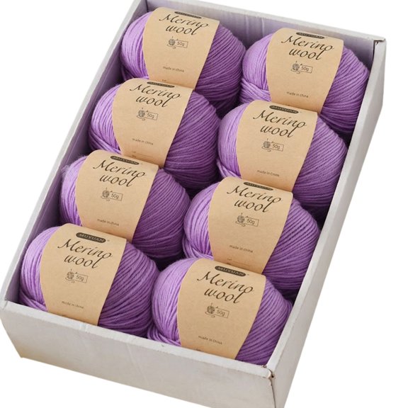 Hand Knitting Yarn with Merino Wool, Soft Premium Weaving Yarn for Knitting Needles Crochet Hooks, for Sweaters Scarves Blankets DIY Crafts Projects