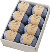 Hand Knitting Yarn with Merino Wool, Soft Premium Weaving Yarn for Knitting Needles Crochet Hooks, for Sweaters Scarves Blankets DIY Crafts Projects