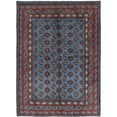 thumbnail image 1 of Hand Knotted Akcha Revival Wool Rug - 5'7'' x 7'8'', 1 of 7
