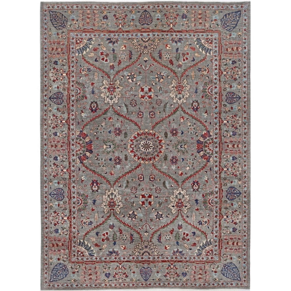 Hand Knotted Ariana Haji Jalili Wool Rug - 10'1'' x 14'0''