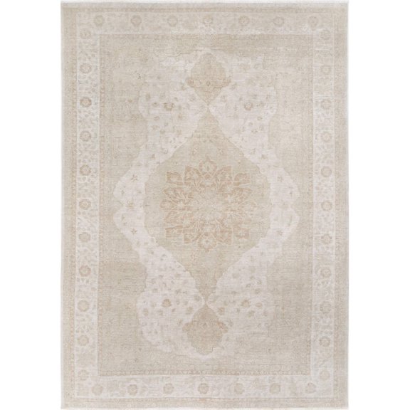 Hand Knotted Ariana Haji Jalili Wool Rug - 6'6'' x 9'6''