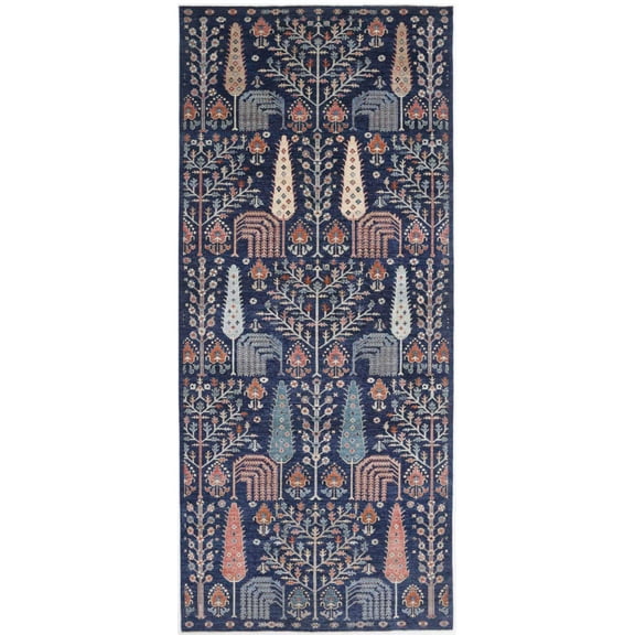 Hand Knotted Bakshaish Wool Rug - 6'2'' x 14'8''