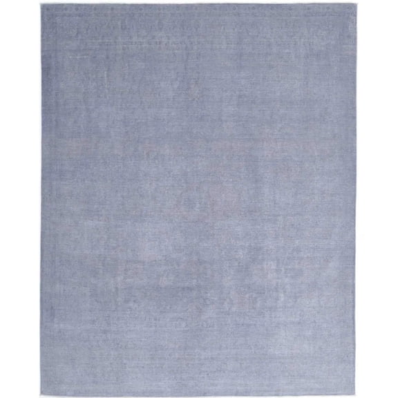 Hand Knotted Fine Overdye Wool Rug - 7'10'' x 10'0''