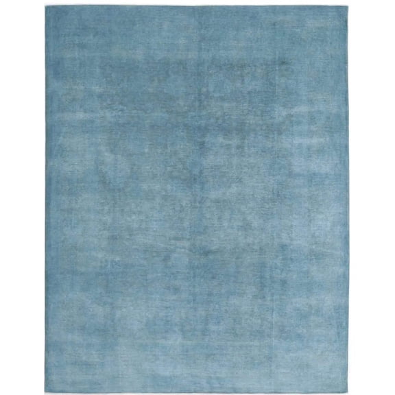 Hand Knotted Fine Overdye Wool Rug - 9'0'' x 11'11''