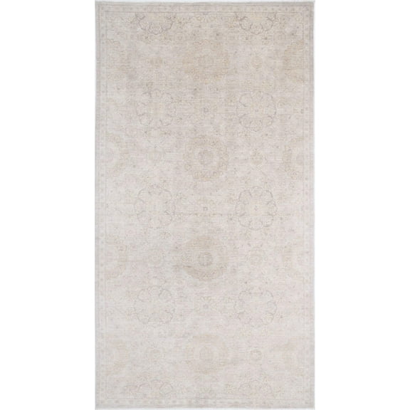 Hand Knotted Fine Serenity Wool Rug - 6'0'' x 11'6''