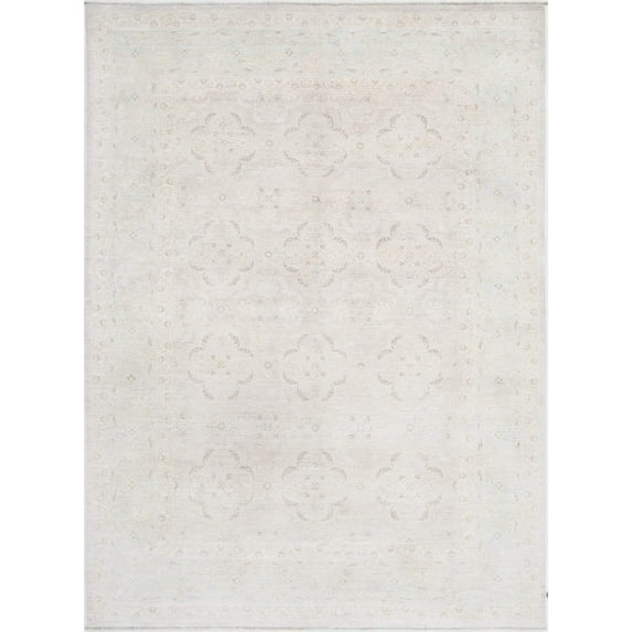 Hand Knotted Fine Serenity Wool Rug - 6'2'' x 8'3''