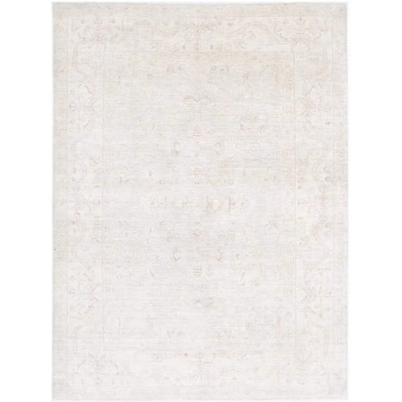 Hand Knotted Fine Serenity Wool Rug - 6'4'' x 8'6''