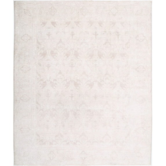 Hand Knotted Fine Serenity Wool Rug - 7'9'' x 9'6''