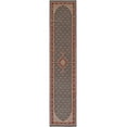 thumbnail image 1 of Hand Knotted Heritage Oriental Tabriz Mahi Wool  Silk Rug - 2'6'' x 12'2'', 1 of 6