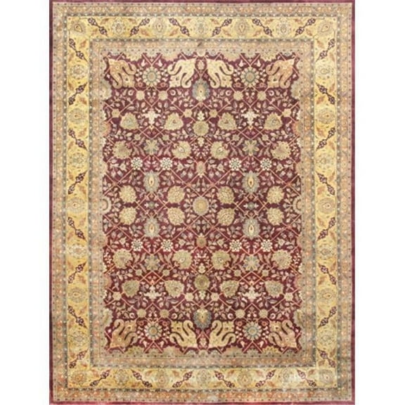 Hand-Knotted Lambs Wool Area Rug - 8 ft. 9 in. x 11 ft. 6 in.