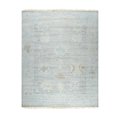 thumbnail image 1 of EORC MT570IV9X12 Hand-Knotted Natural Silk Natural Silk Oushak Rug, 9' x 12', Light Fawn/ Ivory Area Rug, 1 of 5