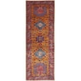 thumbnail image 1 of Hand Knotted Nomadic Caucasian Humna Wool Rug - 2'8'' x 7'7'', 1 of 7
