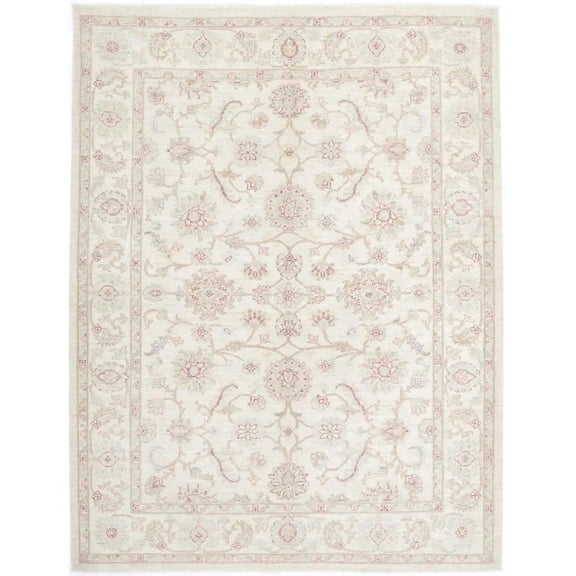 Hand Knotted Serenity Wool Rug - 5'7'' x 7'4''