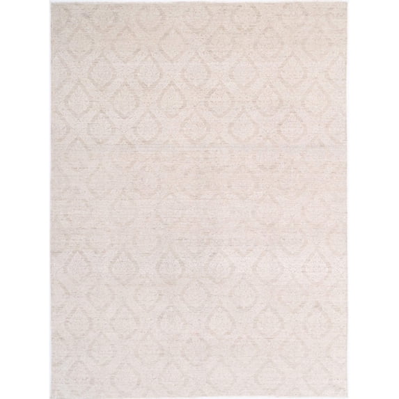 Hand Knotted Serenity Wool Rug - 8'8'' x 11'8''