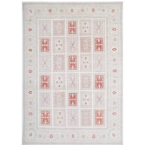 Hand Knotted Serenity Wool Rug - 9'8'' x 13'8''