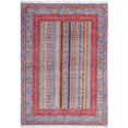 thumbnail image 1 of Hand Knotted Shaal Wool Rug - 5'8'' x 7'11'', 1 of 7