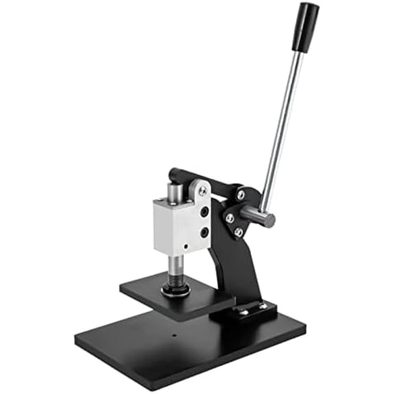 Hand Leather Cutting Machine, Portable DIY Mold Knife Mold Hot Stamping Machine with PVC Pad & Plastic Handle Press Molding Machine Maximum Pressure About 1964 Lbs 6.69 x 10.04 x 16.7 Inch