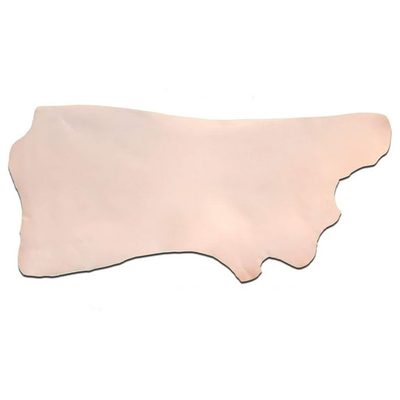 Hand and Leather - Veg Tan Leather 2/3 oz (0.8-1.2 mm) A Grade Tooling Leather Hide -Import Tooling Full Grain Vegetable Tanned Leather, Carving, Tooling, Molding, Dyeing (6-8 Sqft)