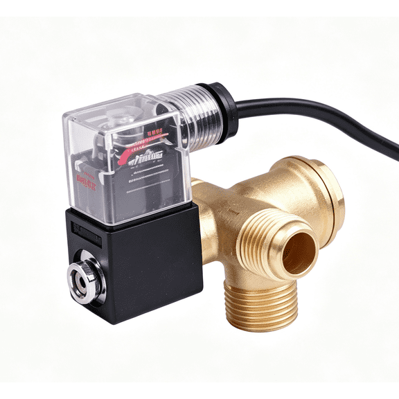Hand Lever Pneumatic Control Valve, Air Compressor Solenoid Valve Compatible with MZB-1100H-50
