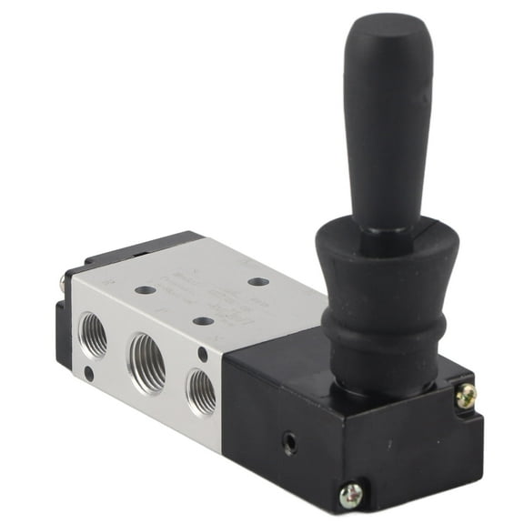 Hand Lever Valve,Pneumatic Manual Control Valve 5 Port 3 Position Hand Lever Valve 0~0.8Mpa[4H230-08]