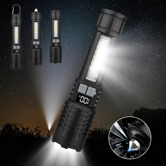 Hand Light Multifunctional Flashlight, Flash Light Small Flashlights Powerful, Small Powerful Flash Light Flash Light, Lightweight Flashlight Work Flashlights