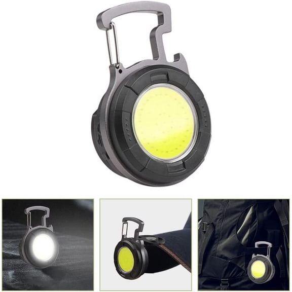 Hand Light, USB Rechargeable Flashlight, Pocket Light, Portable Hand Lamp, Travel Aluminum Alloy Outdoor Camping Flashlight Mini Keychain Flashlight