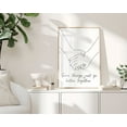thumbnail image 1 of Hand Line Drawing, Couple Holding Hands Poster, Wedding , Better Together Quote, soulmate Line Art, Bedroom Decor,, Size 16x24 UNFFRAMED F03.1.7l3463, 1 of 3