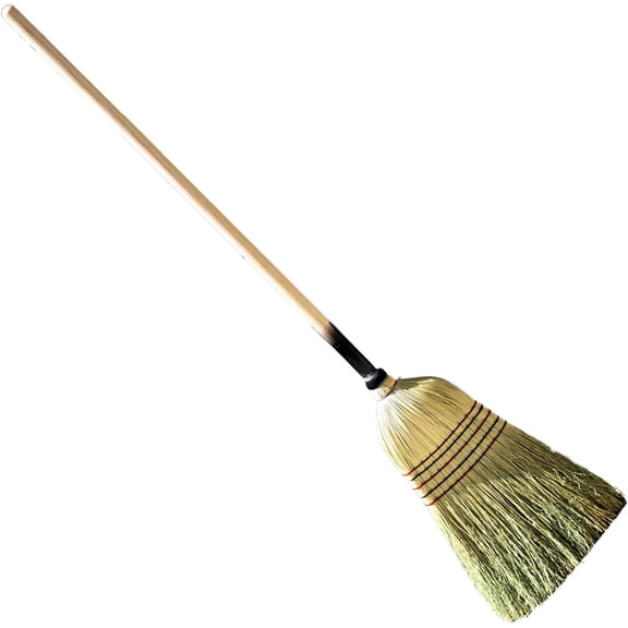 Hand Made All Broomcorn Broom (57-Inch/Large)