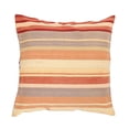 thumbnail image 1 of Hand Made Modern Stripe Wool  Cotton Pillow - 3'0'' x 3'0'', 1 of 1