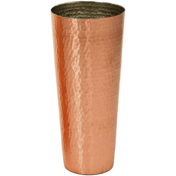 Hand Made Pure Copper Large Water Glass Cocktail Beer Tumbler Shaker Cup 500 ml