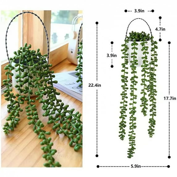 Hand Made Wicker Rattan Flower Planter Wall Hanging Wicker Rattam Basket Garden Vine Pot Plants Holder Garden Pots Wall Planter
