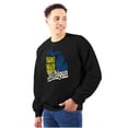 thumbnail image 1 of Hand Made in Michigan Funny Mitten Sweatshirt for Men or Women Brisco Brands X, 1 of 6