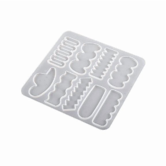 Hand Making Hair Clip Mold Silicone Hairpin Resin Molds Hair Clip Clamps Model