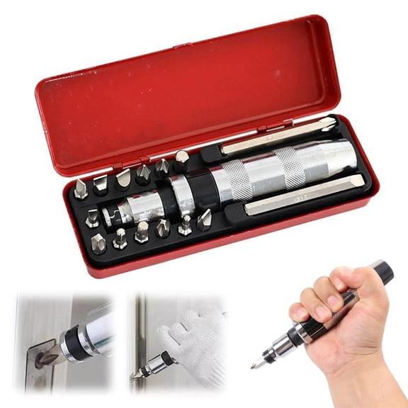 Impact Driver Tips Set Manual Hand Impact Driver Sets for Repairs