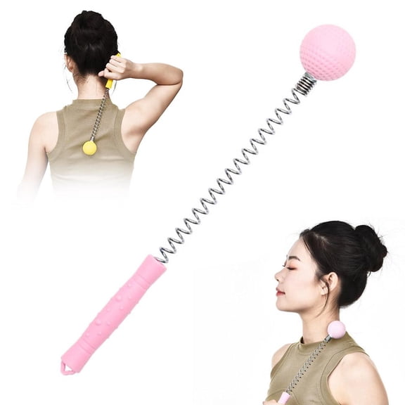 Hand Massager Ball Hammer,Hammer Stick Manual Beat Ball Massager Back Shoulder Massage,Anti-Cellulite and Shoulder Arm Sculpting Massage Tool