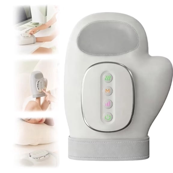 Hand Massager with Heat and Compression, 3-in-1 Professional Hand Massager for Arthritis and Carpal Tunnel Relief, 5 Intensity & 3 Heat Settings, Christmas Gift for Women Men, Office Workers, Seniors