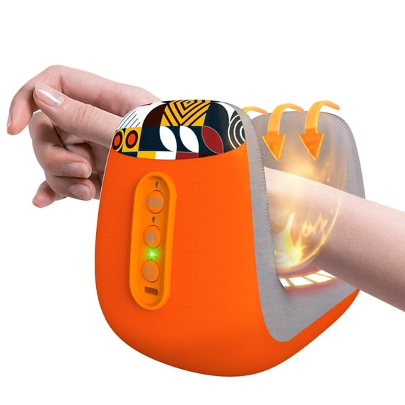 Hand Massager Heated Hand Finger Massager Air Pressure Hot Compresses Relieve Wrist Palm Arthritis Finger Numbness Cold Hand