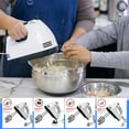 thumbnail image 1 of Hand Mixer under $5! Xqxayjr Handheld Electric Egg Beater, 7-Speed Mixer with Stainless Steel Attachments, Turbo Whisk for Baking Cooking Cream Dough Cake Cookie, 1 of 9