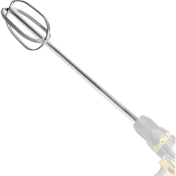 Hand Mixer Beaters with Standard Hand Drill,Meat ,Hamburger , Masher,304 Stainless Meat Whisk for Stirring Eggs,,Butter,Patties and