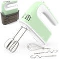 thumbnail image 1 of Hand Mixer Electric, 9 Speed 400W Handheld Mixer with Digital, Touch Button, Turbo, Snop-On Storage Case, 5 Stainless Steel Accessories, Mixer Electric Handheld for Cake, Cookie, Egg (Grass Green), 1 of 15