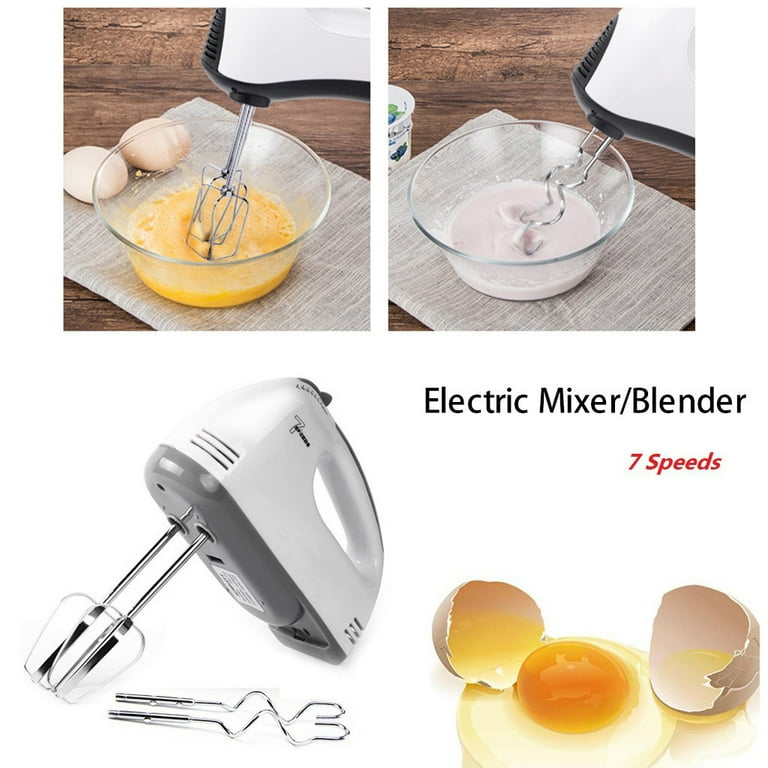 Hand Mixer, Handheld Egg Beater, Hand Mixer Turbo Beaters