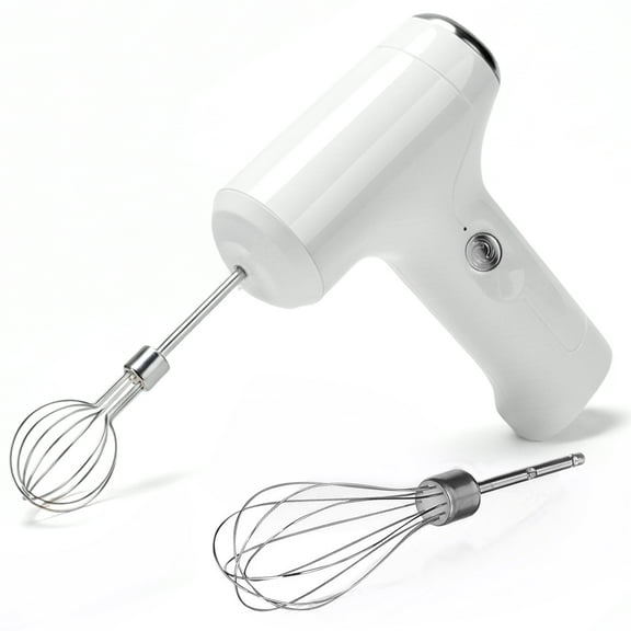 Hand Mixer Electric Handheld, Electric Hand Mixer, High - Power Motor for Efficient Mixing,3 - Speed Intelligent Adjustment,Wireless USB Charging for Convenience,Standing Design for Hygiene