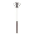 thumbnail image 1 of Hand Mixer Whisk, Stainless Steel Hand Push Rotary Mixer for Efficient Mixing and Beating, Ideal for Baking Prep, 1, 1 of 1